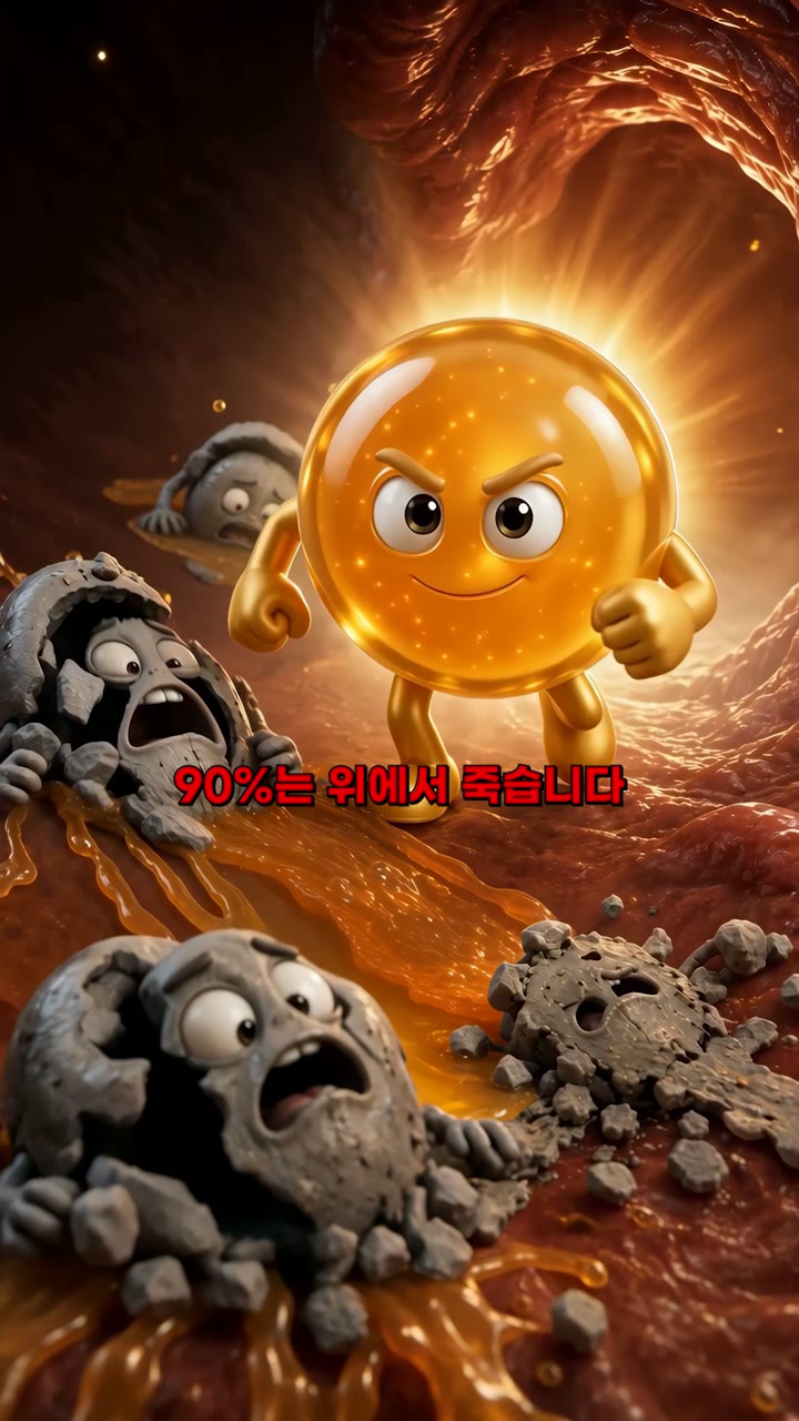 그레인온 건강기능식품 AI 숏폼 광고 — 건강기능식품·헬스케어 AI 영상 제작 사례